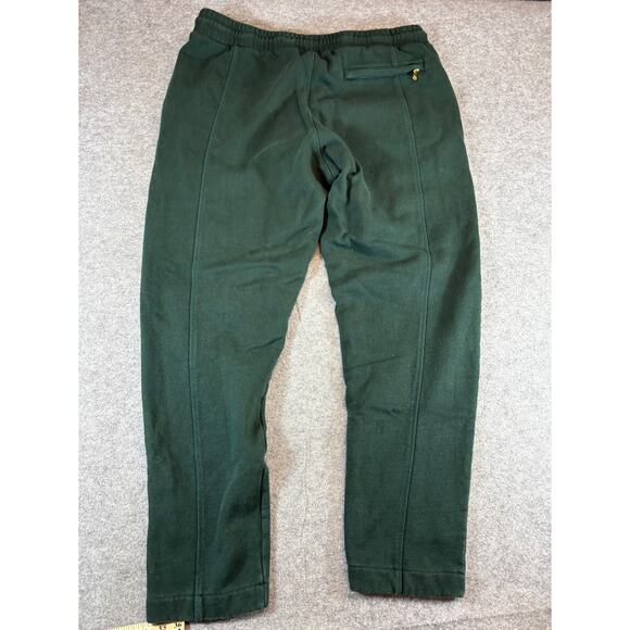 Kith Williams Contrast Sweatpants Mens Large Dark Green Tapered Cozy Athletic - Picture 6 of 8